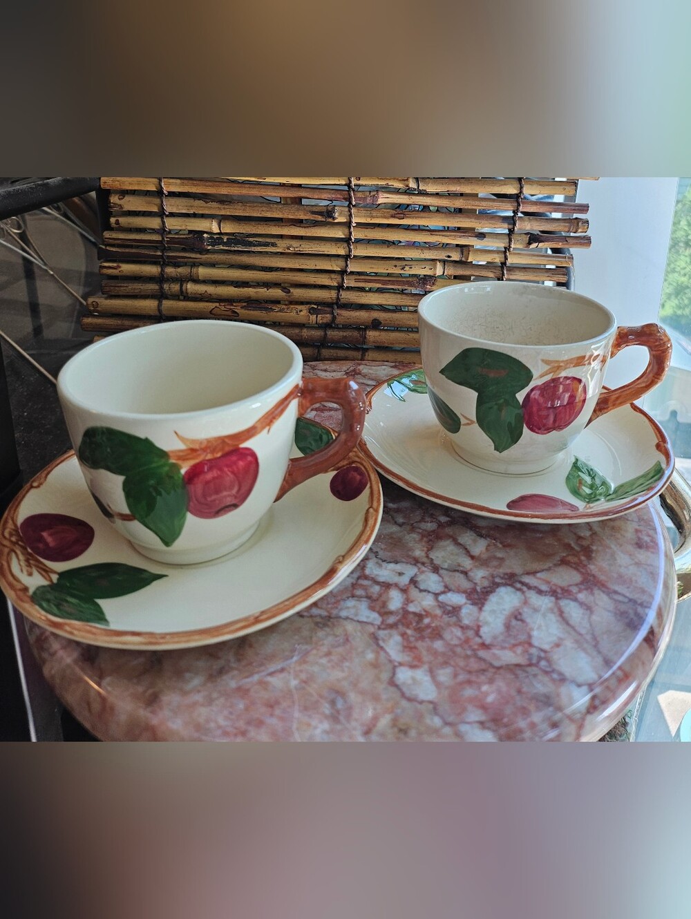 Franciscan Earthenware Apple Tea Set